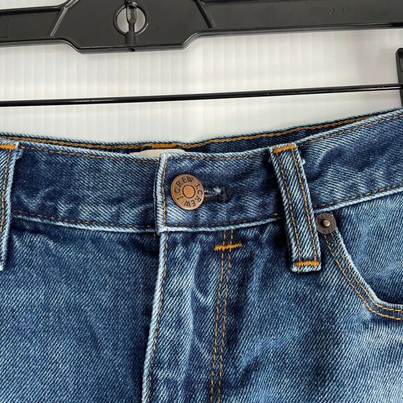 J.Crew Denim Shorts Jeans Cut Off Lexi 100% Cotton Summer F7776 Size 26 Festival - Picture 2 of 7